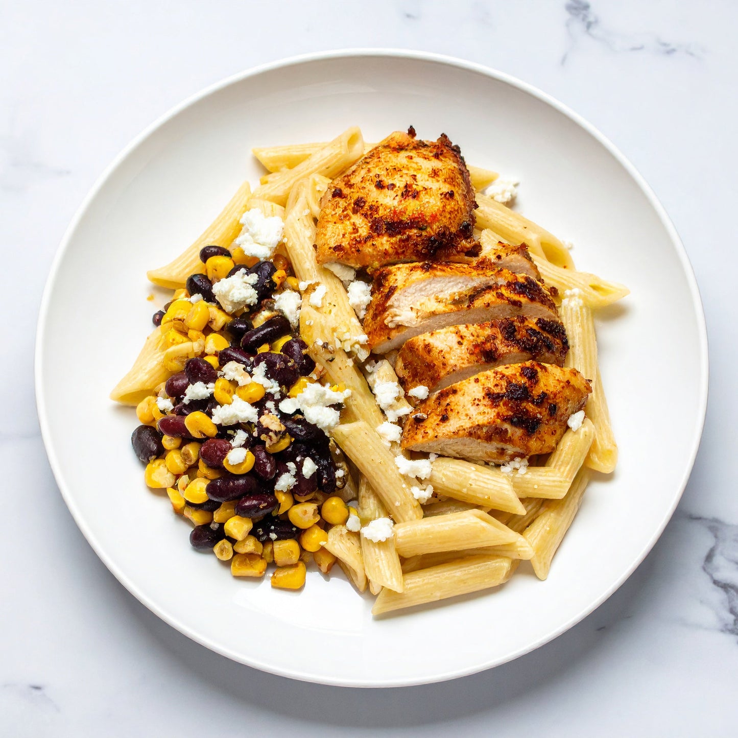 Creamy Southwest Cajun Chicken Pasta