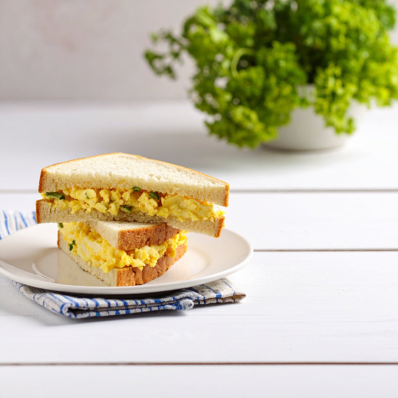 Simply Made | Egg Salad Wedge Sandwich