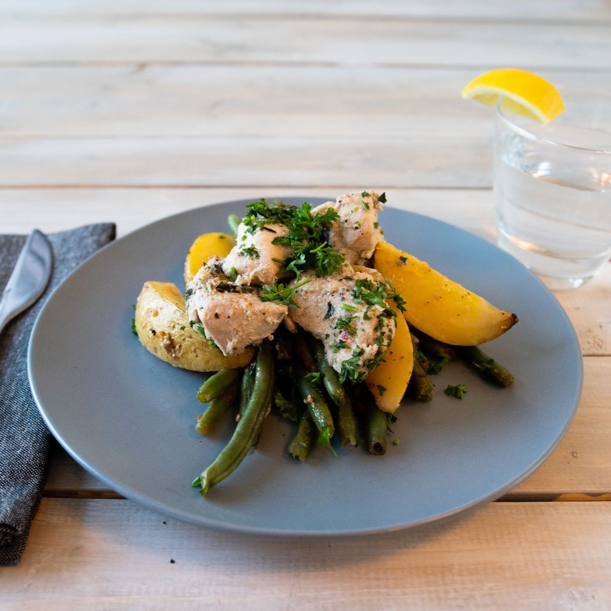 Lemon Oregano Chicken &amp; Potatoes