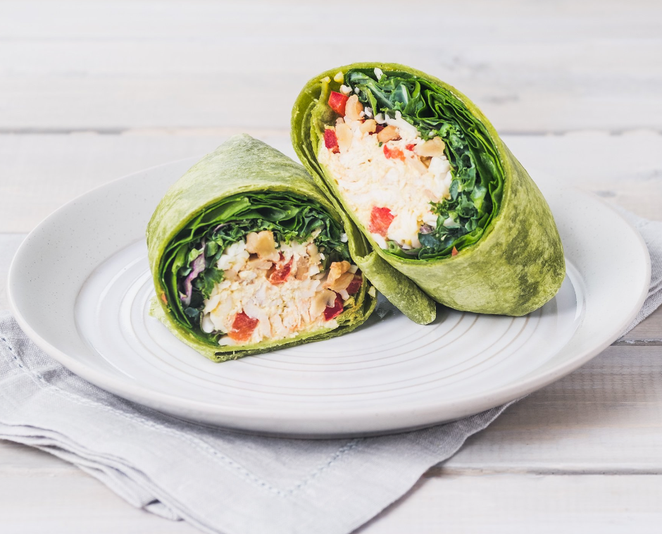 Grilled Chicken Pesto Wrap