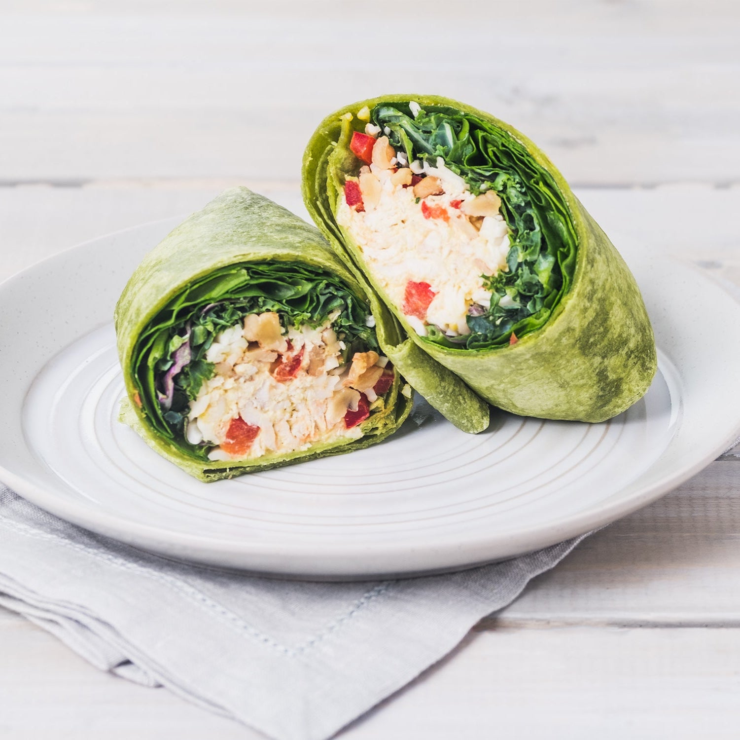 Grilled Chicken Pesto Wrap